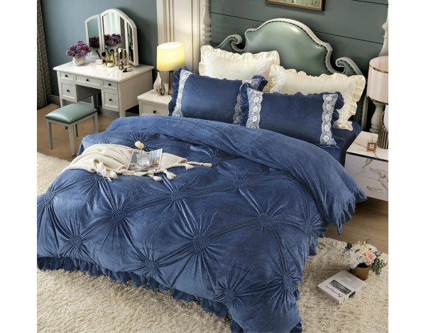 LENJERIE DE PAT DIN CATIFEA SOFT LUX 4 PIESE CT 09